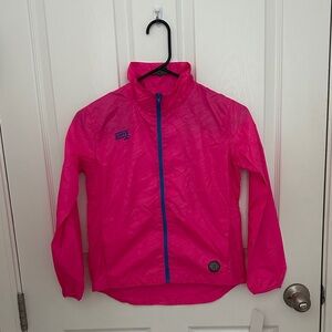 Soffe Hot Pink Jacket with Blue Zip